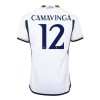 Camiseta de fútbol Real Madrid Camavinga 12 Primera Equipación 23-24 - Hombre